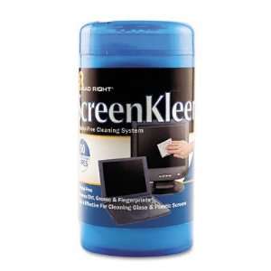  New ScreenKleen Monitor Screen Wet Wipes Cloth 5 1/4 Case 