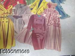 VINTAGE PAPER DOLL DRESS UP PLAY SET BETTY GRABLE WWII PIN UP GIRL 