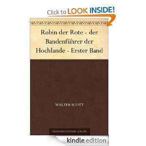 Robin der Rote   der Bandenführer der Hochlande   Erster Band (German 