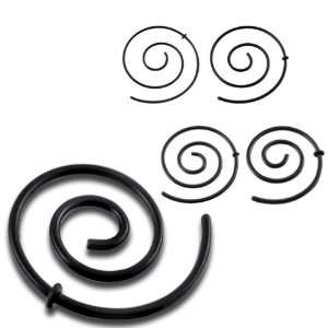  Surgical Steel Spiral Ear Plug: Jewelry