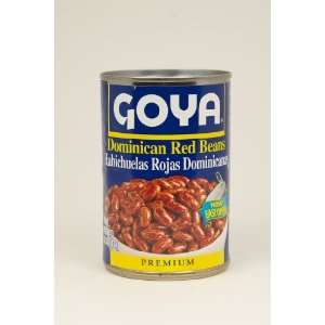 Goya Dominican Red Beans 15.5 oz Grocery & Gourmet Food