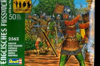 100 Years War English Foot Soldiers 50 Pc. Set  