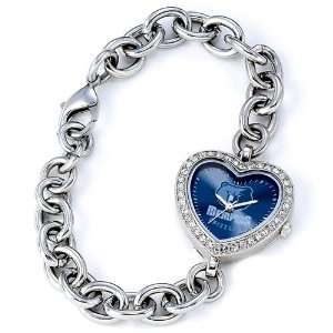  Ladies NBA Memphis Grizzlies Heart Watch Jewelry