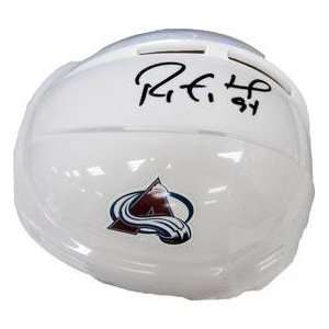  Ryan Smyth Autographed Mini Helmet   Autographed NHL 