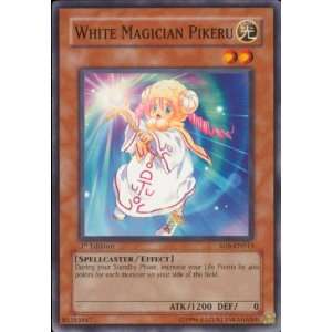   Yu Gi Oh White Magician Pikeru   Spell Casters Judgment Toys & Games