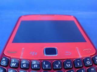   Blackberry Curve 8530 VERIZON CDMA RED WiFi GPS SmartPhone   CLEAN ESN