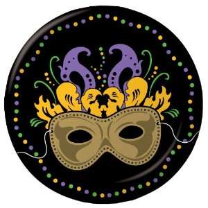  Lets Party By Creative Converting Mardi Gras Magic Dessert Plates 