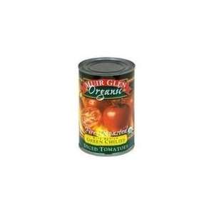 Muir Glen Organic Diced Garlic Fire Roasted Tomato ( 12x14.5 OZ 