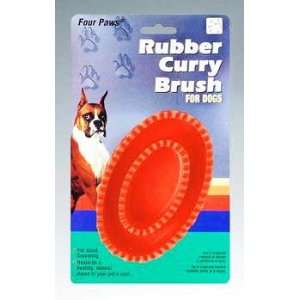  Top Quality Rubber Curry Brush For Dogs