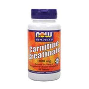  Nowfoods   Carnitine Creatine 1000 mg   60 Tablets Health 