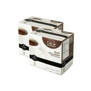  Keurig 00802 2PACK Café Escapes Dark Chocolate Hot Cocoa 
