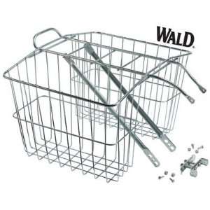  Wald 520 Rear Twin Bicycle Carrier Basket (13.5 x 6.25 x 