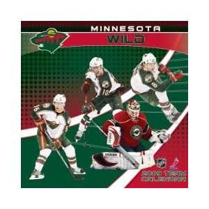  MINNESOTA WILD 2009 NHL Monthly 12 X 12 WALL CALENDAR 