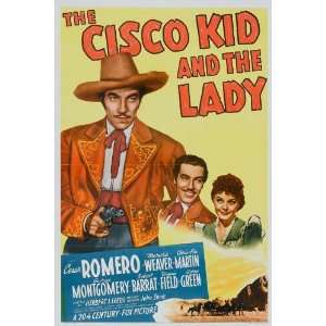  The Cisco Kid and the Lady Poster Movie 11 x 17 Inches 