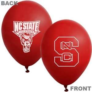  NCAA North Carolina State Wolfpack Red 10 Pack 11 Latex 
