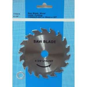  Wood Lame. Cutting Saw Blade 110mm (4 3/8)x 16mm x 18T 