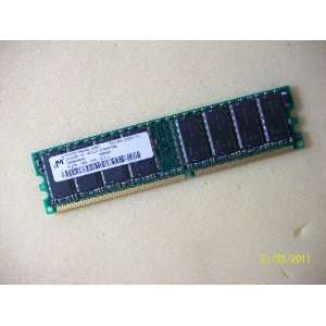 Micron 512MB PC2700 DDR 333MHz non ECC Unbuffered CL2.5 184 Pin DIMM 