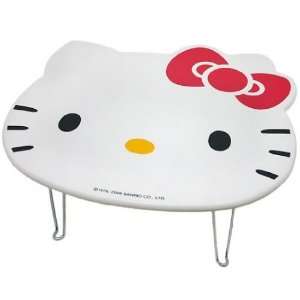  Cute Hello Kitty Face White Children Folding Table 