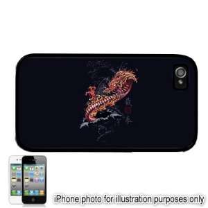  Red Chinese Dragon Photo Apple iPhone 4 4S Case Cover 