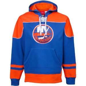 Reebok New York Islanders Royal Blue Orange Power Play Lace Up 