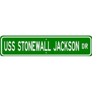  USS STONEWALL JACKSON SSBN 634 Street Sign   Navy Patio 
