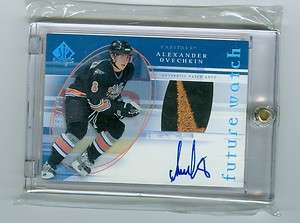 Alexander Ovechkin SPA UD 2005 2006 RC AUTO PATCH 100  