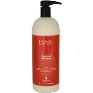 Hemp with Organics Straight Shampoo By Alterna for Unisex Shampoo, 33 