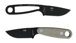 ESEE Knives Izula II Black Blade Concealed Carry Knife  