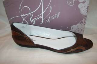 SHOES FOR LOVELY PEOPLE 8 Veronica suede bronze shoe  
