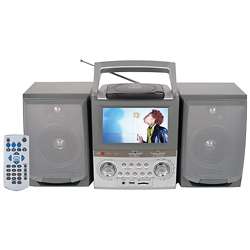 Portable DVD/ Radio with 7 inch TFT Screen  Overstock