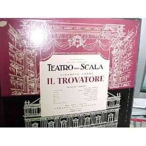 Il Trovatore Verdi : Teatro Alla Scala : Herbert Von Karajan