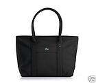   Lacoste New Classic Black Shopper Tote La Coste Handbag Purse Bag
