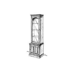  Slim Curio Cabinet Plan (Woodworking Project Paper Plan 