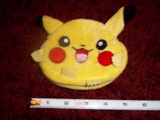 Pikachu # 25 Pokemon Wallet Purse Bag Satchel Pouch Case 5 Inches 
