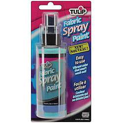 Tulip 4 oz Dark Teal Fabric Spray Paint  
