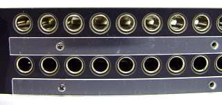 Audio Accessories Line Wired jack Panel 1 RU 64 (2x32) Ports DB37 