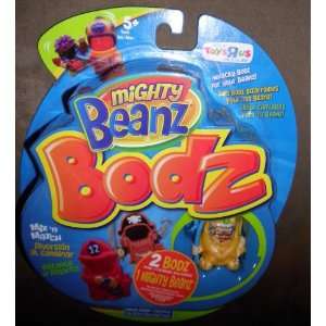   PACK WITH 2 BODZ & 1 MIGHTY BEANZ   PHAROAH BODZ VISIBLE Toys & Games