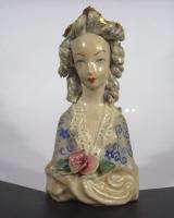 Cordey Bust Vintage Lady Figurine Victorian Lace  