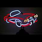 CHEVY FORD DODGE ROADSTER SCULPTURE NEON SIGN / LIGHT