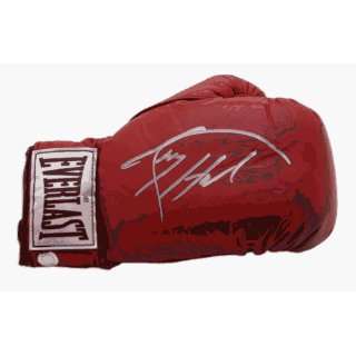  Holmes, Larry Auto (everlast) (silver) Boxing Glove 