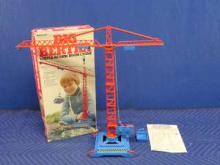 1978 Big Bertha Triple Action Boom Crane Set Z54  