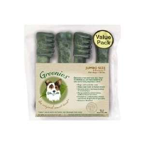  Greenies Treat Pak Jumbo 4 counts for Dogs over 100 lbs 