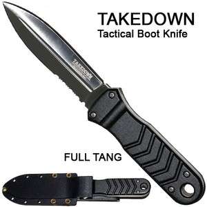 Takedown FULL TANG Combat / Boot Knife NEW  