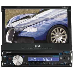 Boss Audio BV9982I DVD Player with Single DIN 7 Inch Touchscreen TFT 