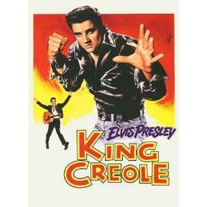 Vintage Elvis Presley Movie Poster King Creole 