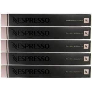  50 Nespresso Capsules Rosabaya De Colombia Coffee New 
