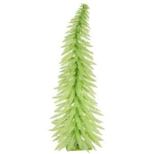  Vickerman 4 Foot Chartreuse Whimsical Christmas Tree: Home 
