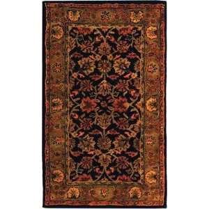  Safavieh   Classic   CL344A Area Rug   6 Round   Navy 