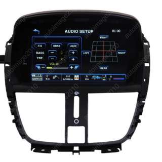 Peugeot 207 207CC Car GPS Navigation System DVD Player  