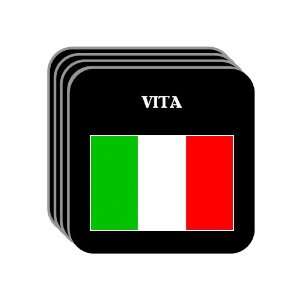 Italy   VITA Set of 4 Mini Mousepad Coasters